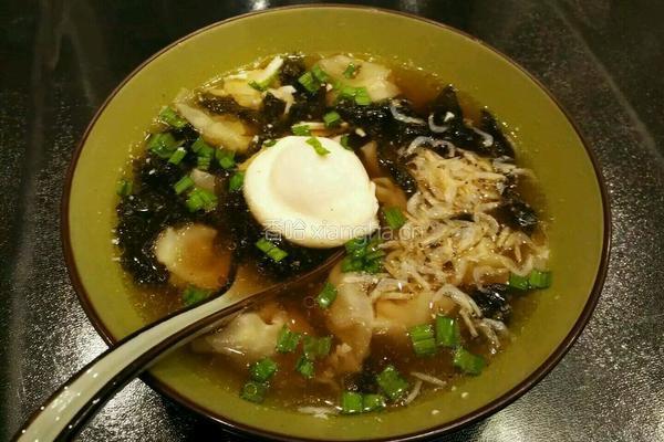 紫菜虾皮馄饨的做法图解9