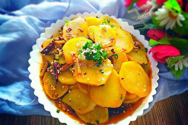 香辣土豆片的做法图解9