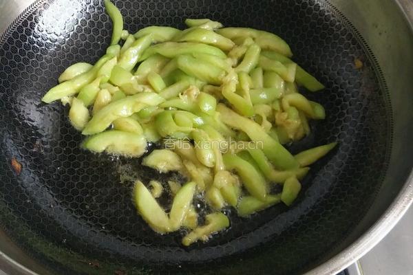 肉丝烧茄子的做法图解5