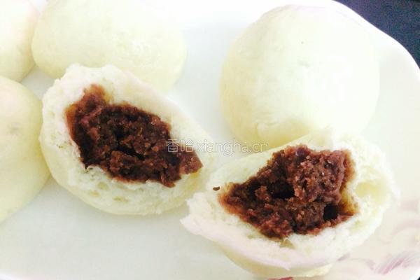 红豆包子的做法图解8