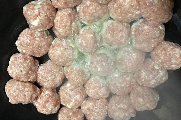 香煎肉丸的做法图解6