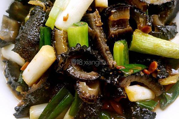 酱香葱爆海参