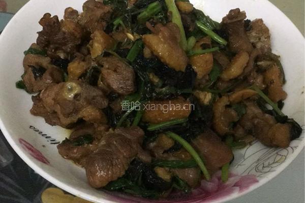 紫苏炒鸭的做法图解6
