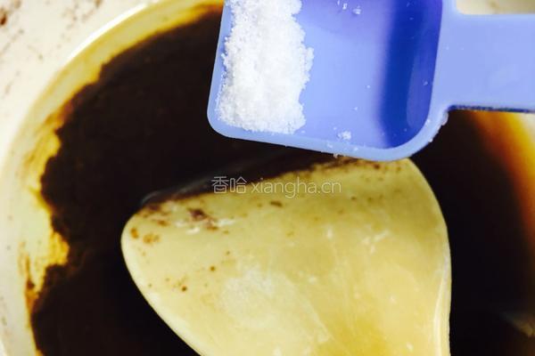 雪花巧克力曲奇的做法图解4