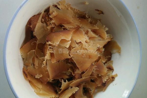 腊肉煮豆腐干的做法图解4