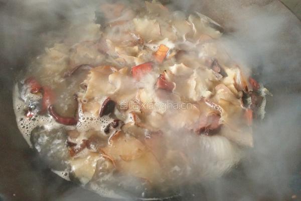 腊肉煮豆腐干的做法图解9