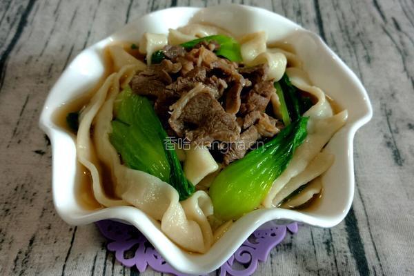 羊肉手擀面的做法图解12