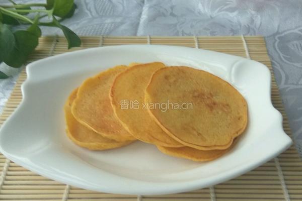香蕉玉米面饼的做法图解9