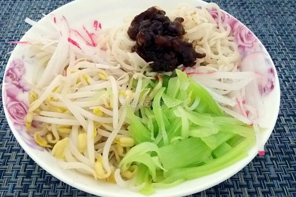 炸酱面面码儿制作的做法图解11