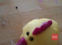 鸡妈妈和牠的孩子们(馒头)的做法图解17