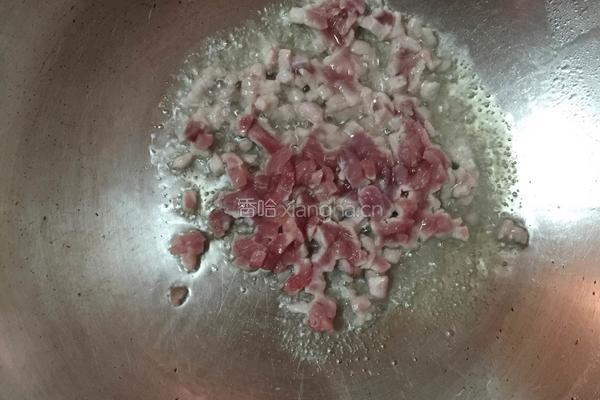 肉末小白菜的做法图解6