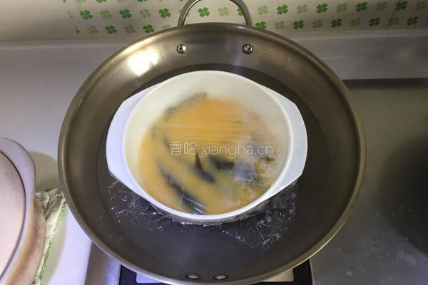 昂公鱼炖草鸡蛋的做法图解5