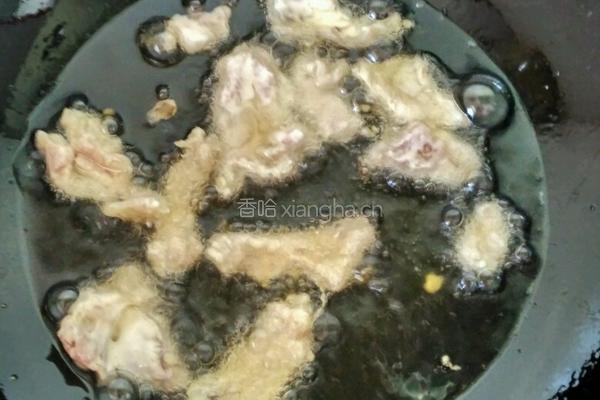 锅包肉的做法图解7