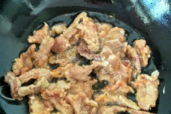 锅包肉的做法图解9