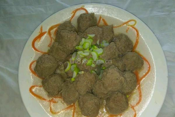 氽牛肉丸
