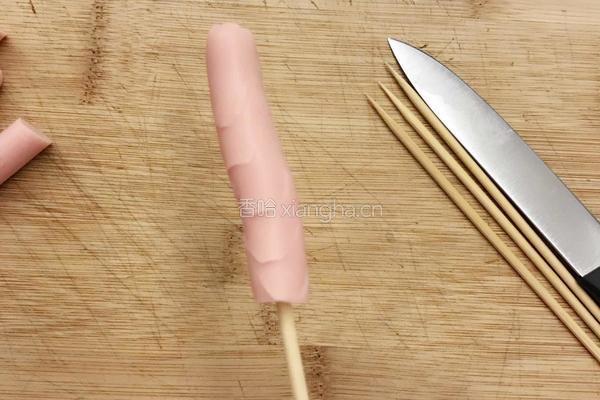 烤肉肠的做法图解3