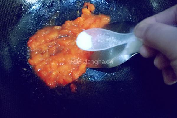 西红柿白菜鸡蛋面的做法图解4