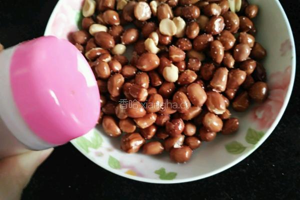 油炸花生米的做法图解7