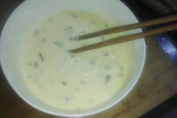 葱花鸡蛋饼的做法图解3