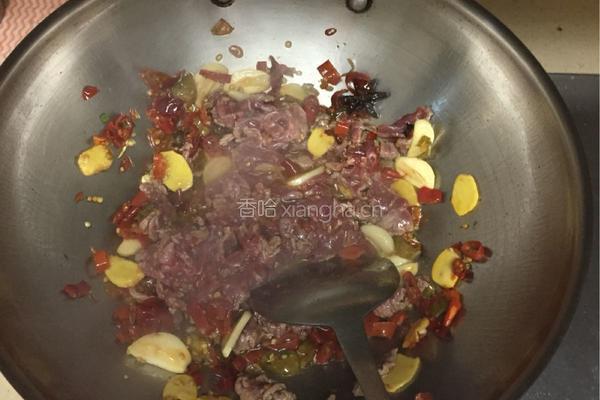 家常牛肉的做法图解5