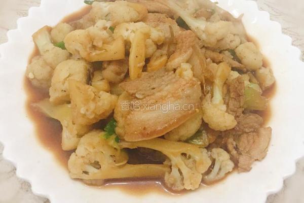 花菜五花肉的做法图解12