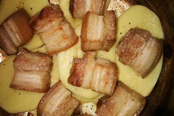 法式家常菜土豆焖五花肉的做法图解7