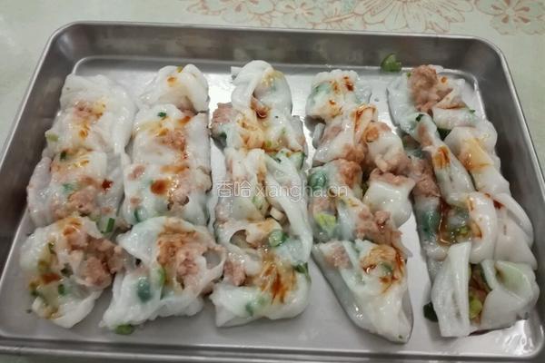 面浆蒸肠粉的做法图解7