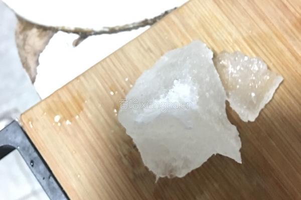 银耳荸荠雪梨花生露的做法图解4