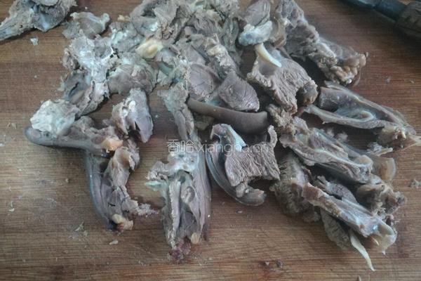 水鱼炖羊肉的做法图解6