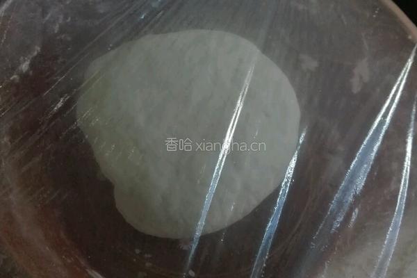 发面野葱馅饼的做法图解2