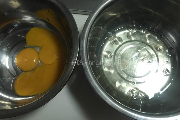 百香果蛋糕(6寸)的做法图解2