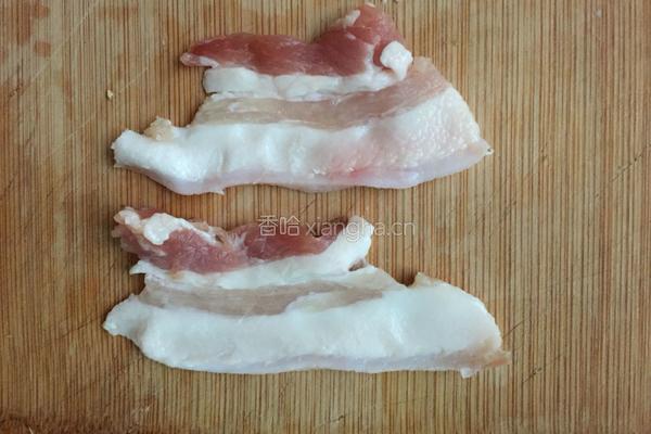 双色肉片的做法图解5