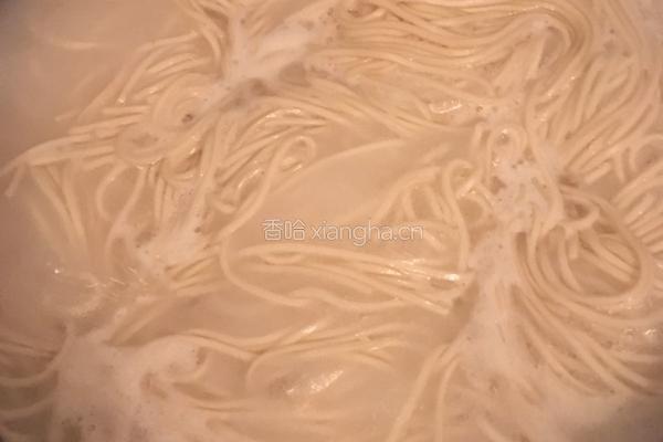 肉酱家常拉面的做法图解6