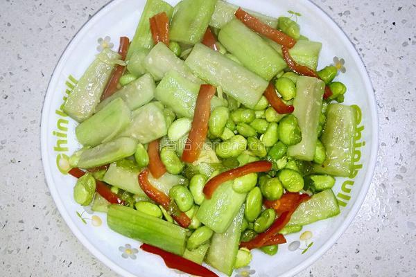 丝瓜炒毛豆的做法图解5