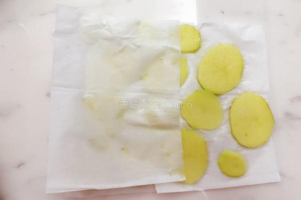 广式腊肠烤土豆片的做法图解4