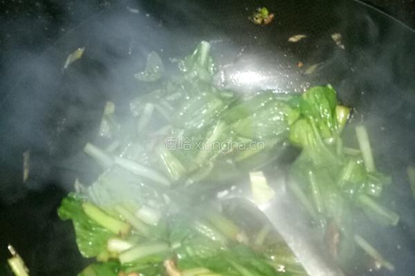 素菜炒面的做法图解2