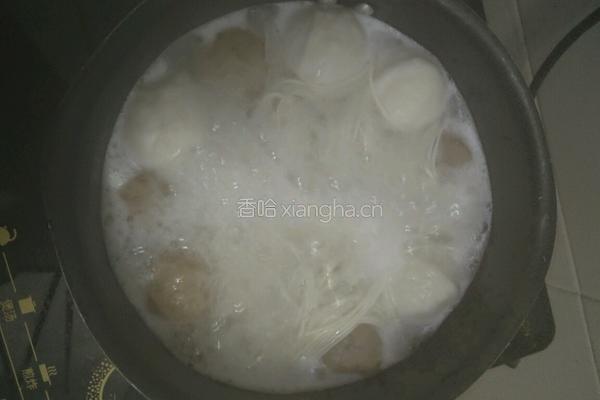 鱼肉丸蕃茄面的做法图解2