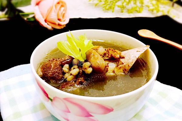 筒骨土伏苓去湿汤的做法图解8