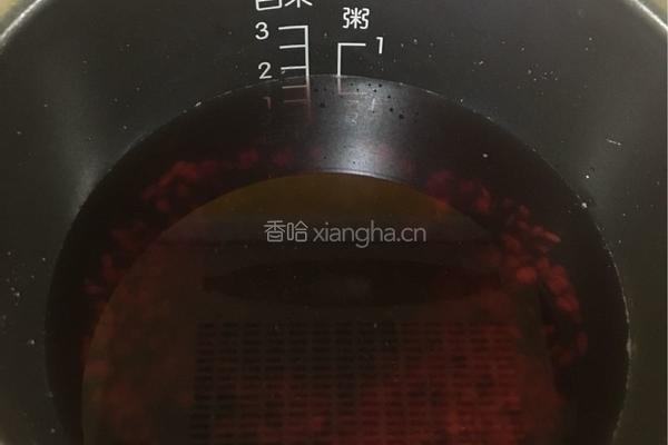 黑米薏米粥的做法图解4