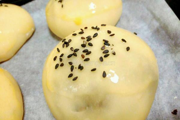 豆沙小面包的做法图解10