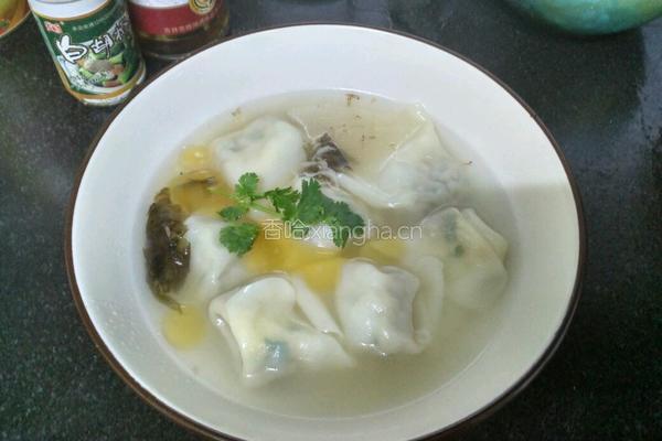 猪肉香菜馄饨馅的做法图解15