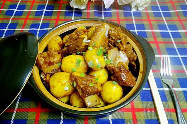 排骨炖小土豆的做法图解20