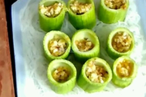 蒜蓉丝瓜蒸粉丝的做法图解10
