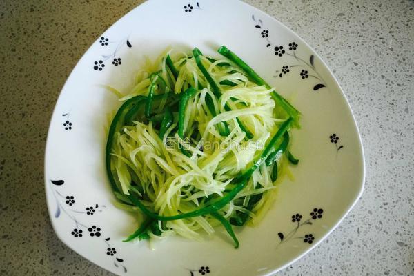 青椒土豆丝的做法图解5