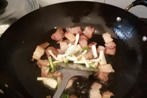 炒荷兰豆的做法图解2