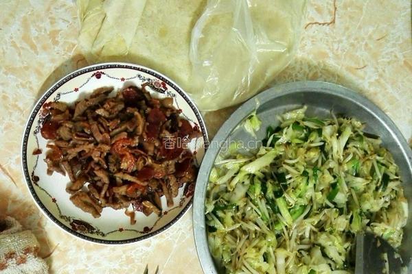 包菜薄饼的做法图解6