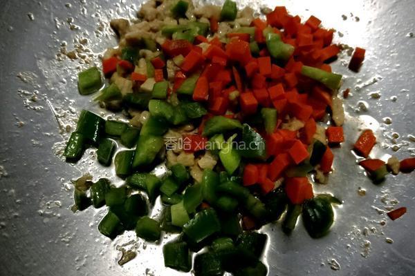 肉丁拌豆腐的做法图解4