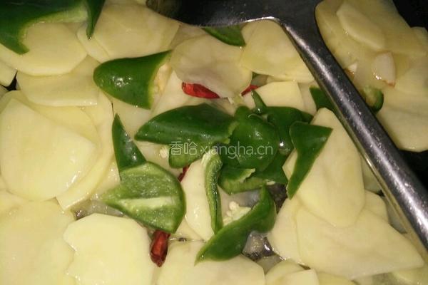 青椒土豆片的做法图解7