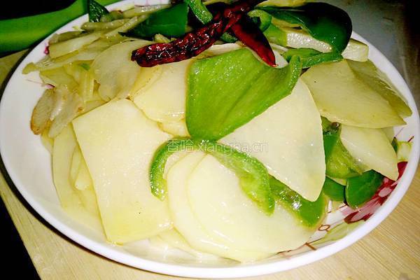 青椒土豆片的做法图解9