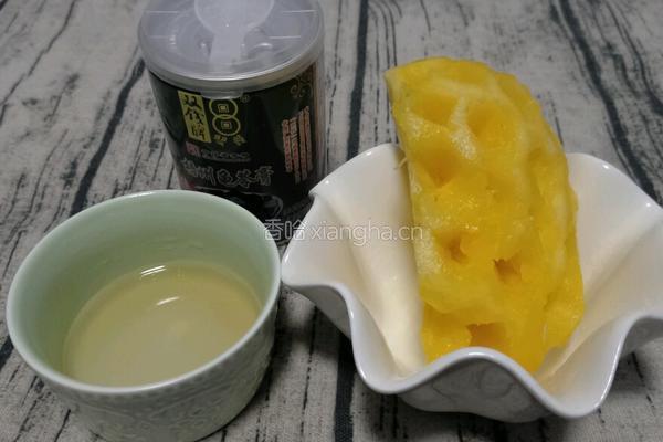 菠萝蜂蜜龟苓膏的做法图解1
